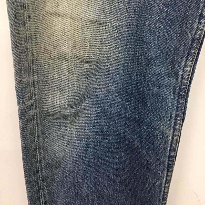 リーバイス Levi s パンツ デニム、ジーンズ W32L36 32インチ 無地 インディゴ / インディゴ / メンズ USED 古着 中古 10128806