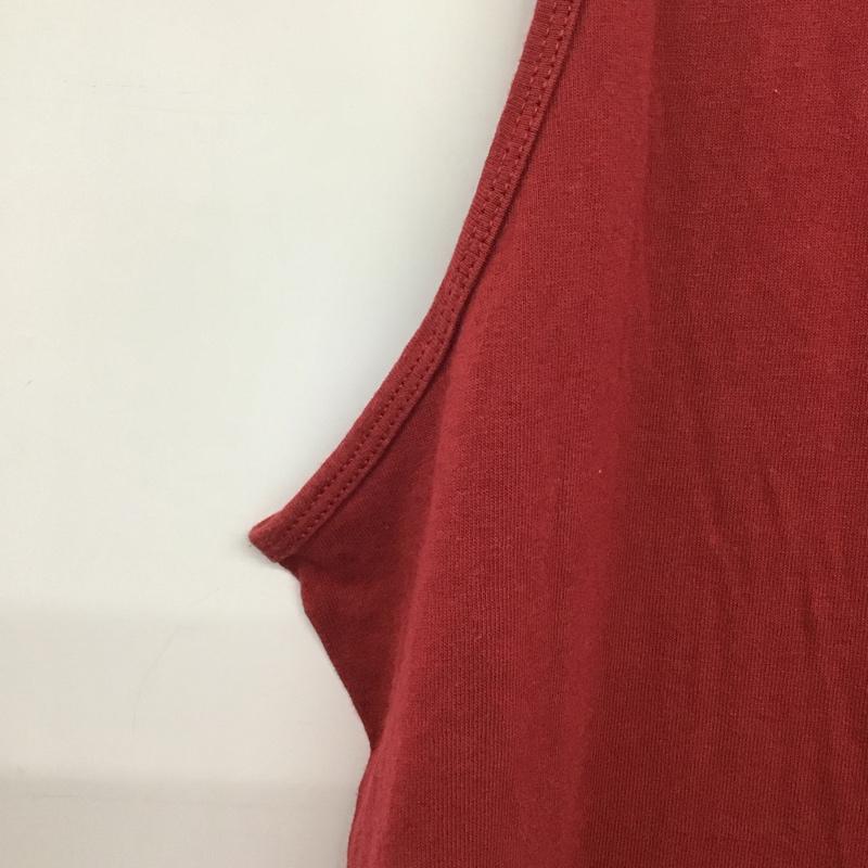 古着 USED タンクトップ タンクトップ sof tee L 無地 赤 / レッド / メンズ USED 古着 中古 10134516