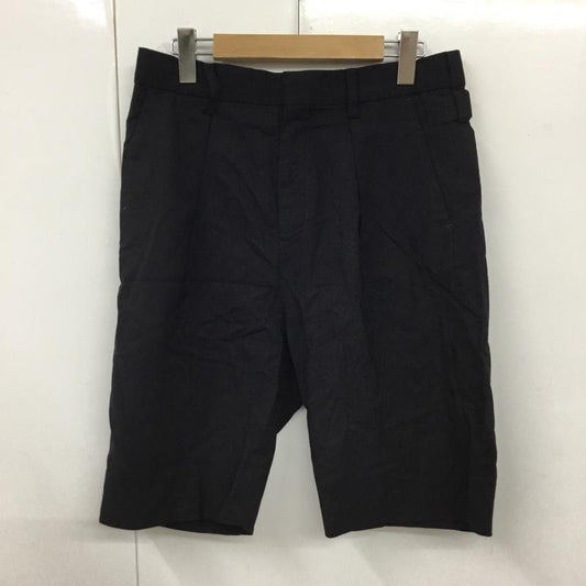 トゥモローランド TOMORROWLAND パンツ ショートパンツ ハーフパンツ ショートパンツ カジュアルパンツ スラックスパンツ S 無地 紺 / ネイビー /  メンズ USED 古着 中古 10120651