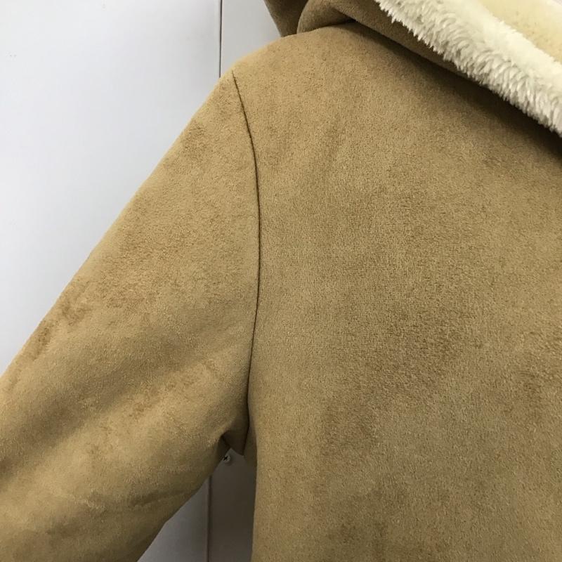 サマンサモスモス Samansa Mos2 コート コート一般 1300867 フェイクムートンコート M 無地 ベージュ / ベージュ / レディース USED 古着 中古 10122647