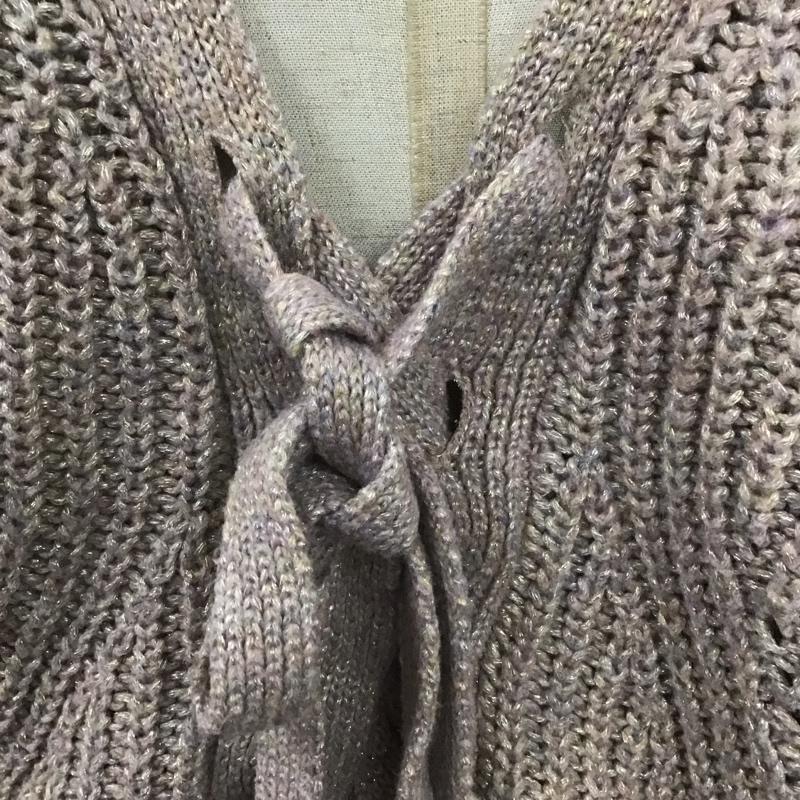 マジェスティックレゴン MAJESTIC LEGON ニット、セーター 長袖 M 無地 マルチカラー / マルチカラー / レディース USED 古着 中古 10124813
