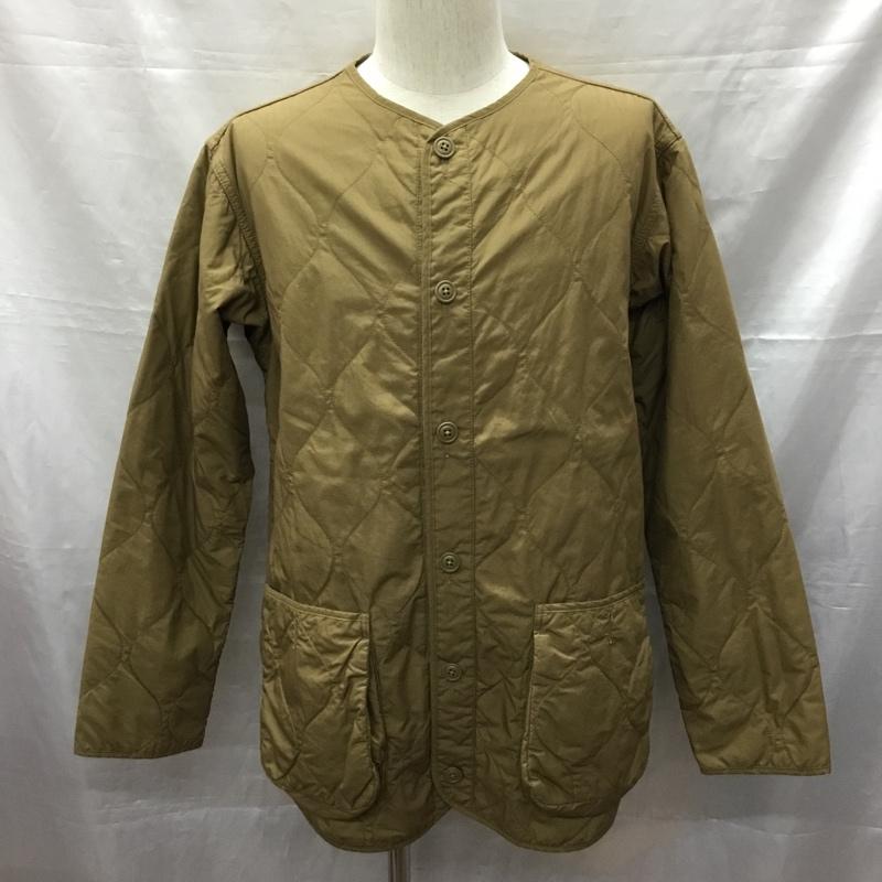 エフエイティー FAT ジャケット、上着 ジャケット、ブレザー 長袖ジャケット ノーカラージャケット 前ボタンカーディガン 無地 茶 / ブラウン / メンズ USED 古着 中古 10120088