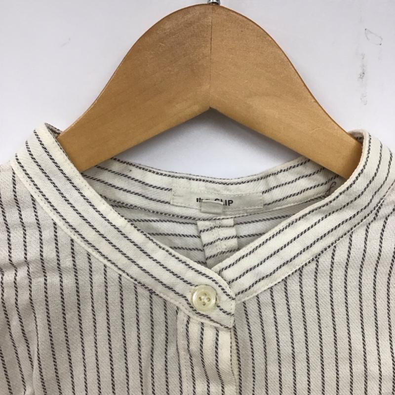 スタディオクリップ studio CLIP シャツ、ブラウス 長袖 M ストライプ マルチカラー / マルチカラー / レディース USED 古着 中古 10139464
