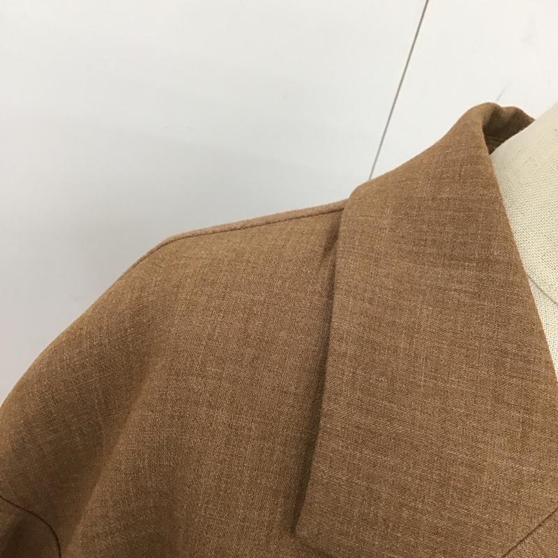 スライ SLY ジャケット、上着 ジャケット、ブレザー 010ESW30-0960 BOXY DOUBLE JACKET 1 無地 茶 / ブラウン / レディース USED 古着 中古 10123871