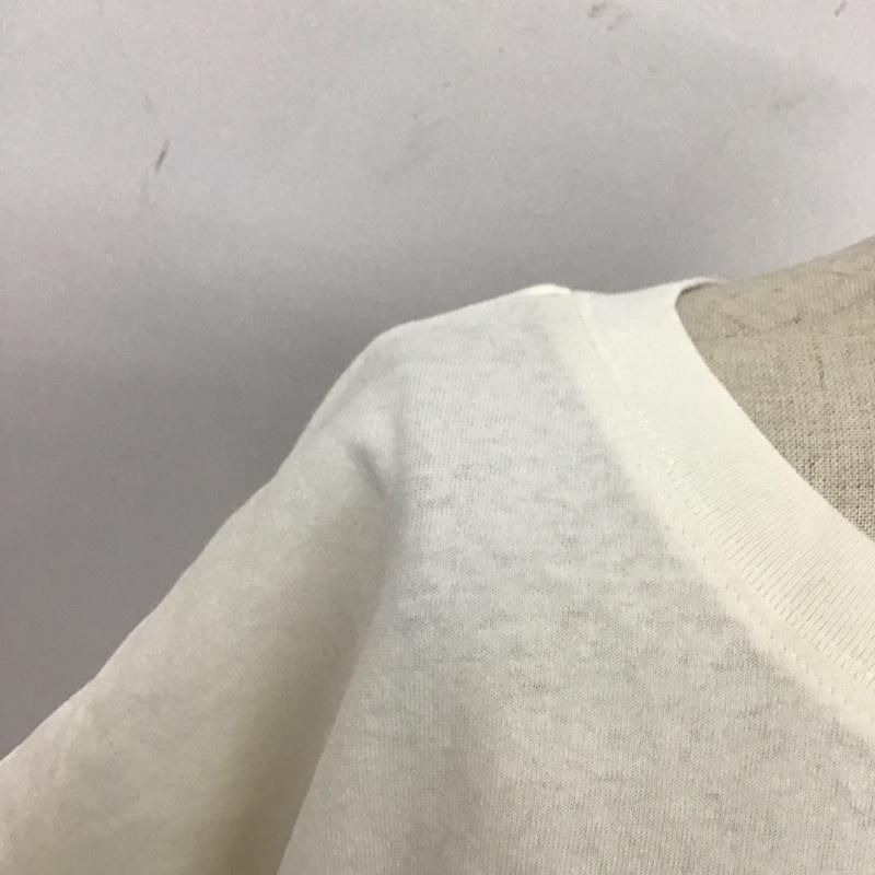 フリークスストア FREAK S STORE カットソー 半袖 326-888-01050 フレンチスリーブチュニックTシャツ FREE 無地 アイボリー / アイボリー / レディース USED 古着 中古 10109694