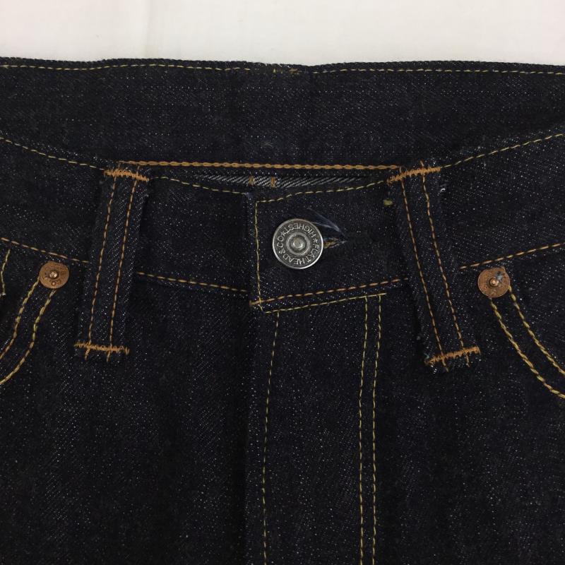 フラットヘッド The Flat Head パンツ デニム、ジーンズ 31インチ 無地 X ロゴ、文字 インディゴ / インディゴ / メンズ USED 古着 中古 10133483
