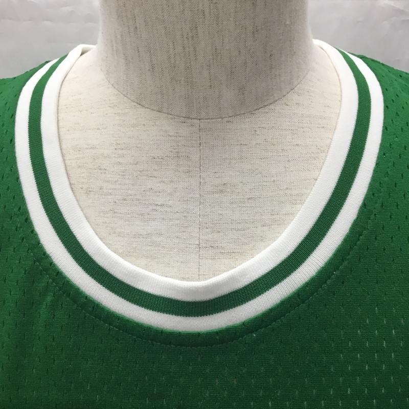 アディダス adidas タンクトップ タンクトップ ノースリーブカットソー ロゴタンクトップ ユニフォーム スポーツウェア L ロゴ、文字 緑 / グリーン / メンズ USED 古着 中古 10114064