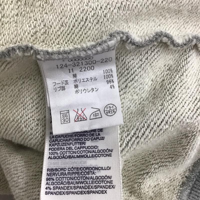 トミーヒルフィガー TOMMY HILFIGER パーカー 長袖 ジップアップパーカー 長袖パーカー フード付きパーカー 0 灰 / グレー / レディース USED 古着 中古 10119437