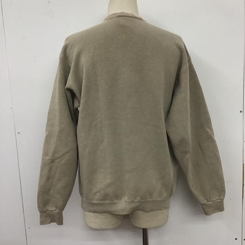 古着 USED トレーナー 長袖 長袖 M ロゴ、文字 ベージュ / ベージュ / メンズ USED 古着 中古 10106991