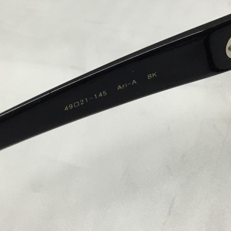 オリバーピープルズ OLIVER PEOPLES めがね・サングラス めがね 49 21-145 Ari-A BK 伊達めがね ワンポイント 黒 / ブラック / メンズ USED 古着 中古 10115574