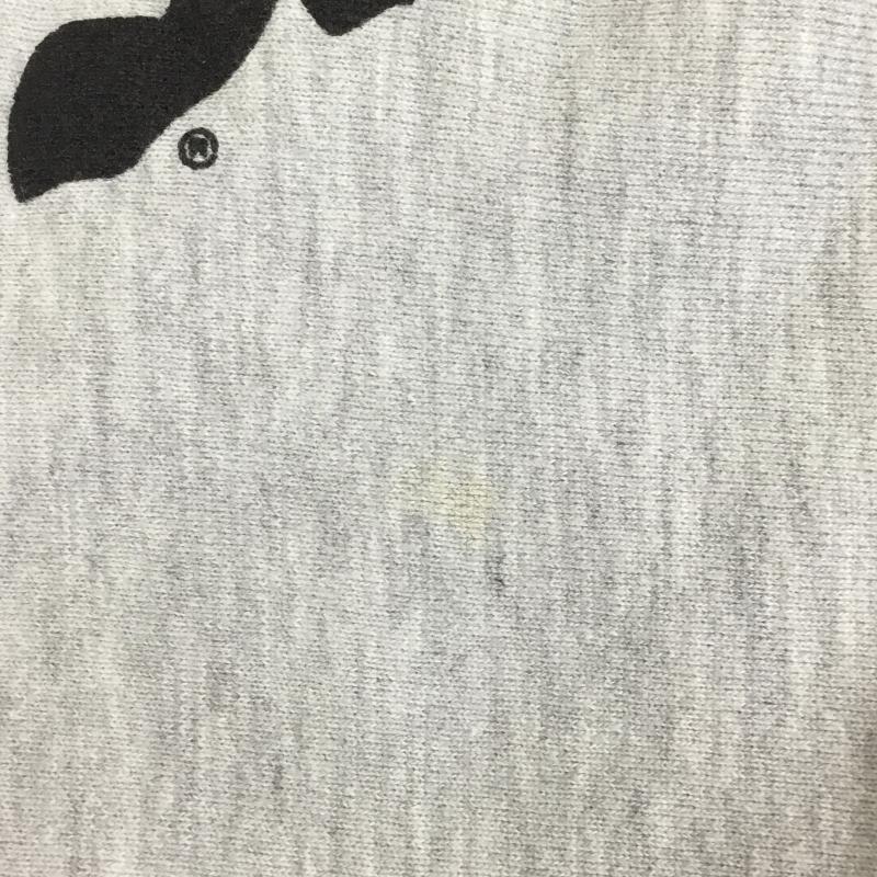 チャンピオン Champion トレーナー 長袖 REVERSE WEAVE 90s XL ロゴ、文字 灰 / グレー / メンズ USED 古着 中古 10133599