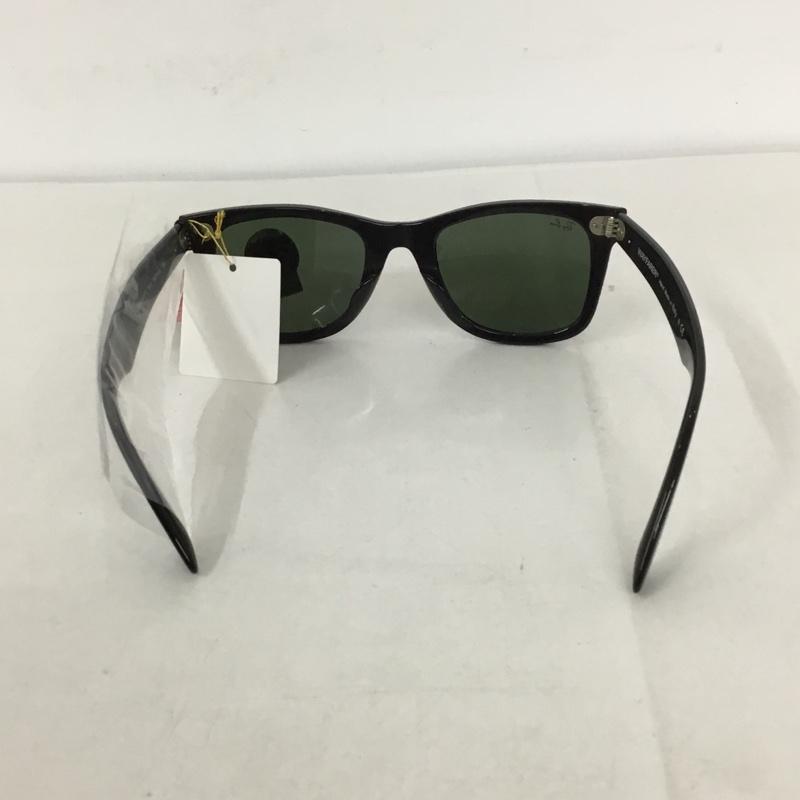 レイバン Ray-Ban めがね・サングラス サングラス RB2140-F WAYFARER カラーレンズ ケース付き ロゴ、文字 黒 / ブラック / メンズ USED 古着 中古 10129417