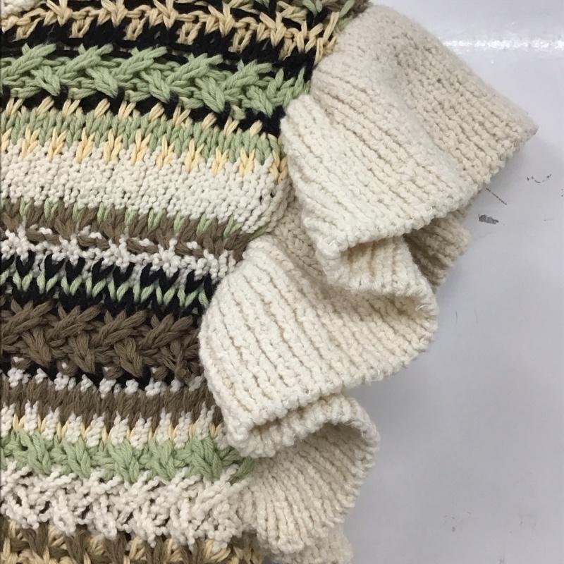ザラ ZARA ベスト ベスト ニットベスト S マルチカラー / マルチカラー / レディース USED 古着 中古 10136464