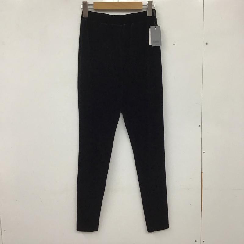 アパートバイローリーズ apart by lowrys パンツ ワークパンツ、ペインターパンツ ワイドパンツ カジュアルパンツ スラックス FREE 無地 黒 / ブラック / レディース USED 古着 中古 10135050