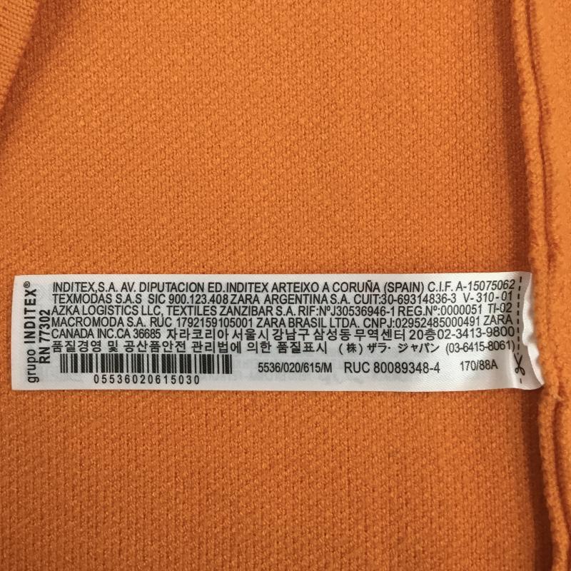 ザラ ZARA ベスト ベスト M 無地 橙 / オレンジ / レディース USED 古着 中古 10135937