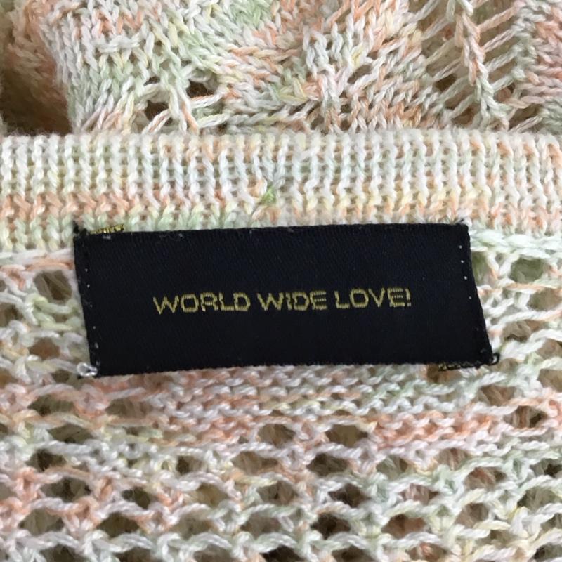 ワールドワイドラブ WORLD WIDE LOVE! ニット、セーター 長袖 AI202jc8 ドルマンスリーブ 1  マルチカラー / マルチカラー /  レディース USED 古着 中古 10116738