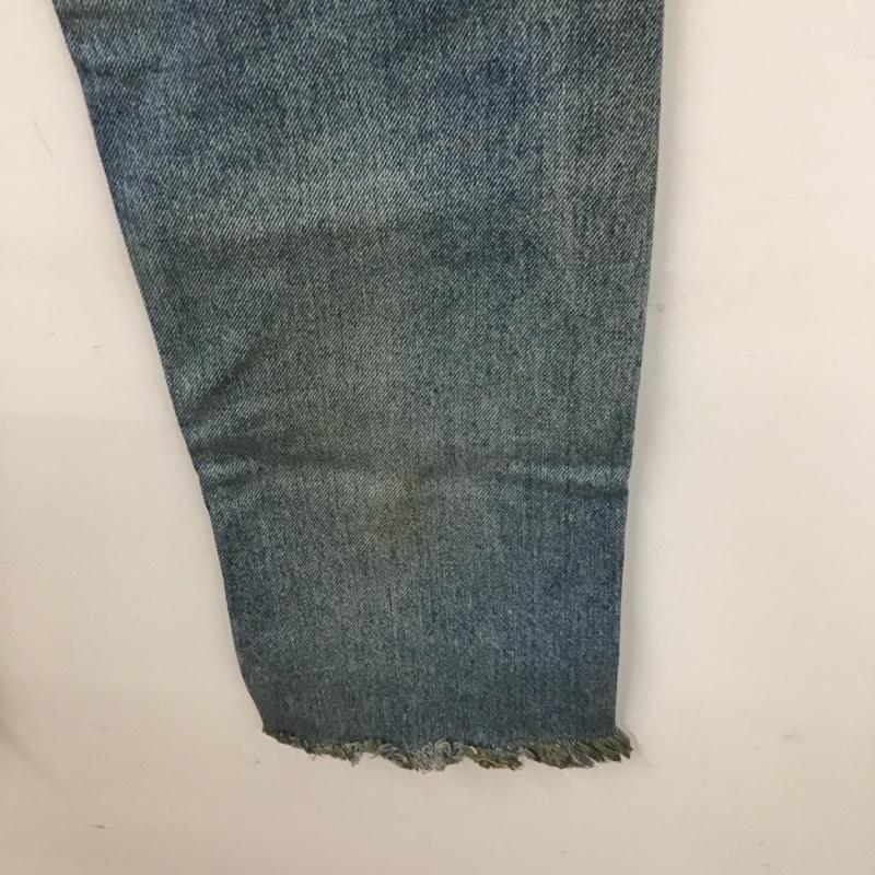 リーバイストラウスアンドコー Levi Strauss & co. パンツ デニム、ジーンズ デニムパンツ ワイドパンツ カジュアルパンツ Gパン 31インチ 無地 インディゴ / インディゴ / メンズ USED 古着 中古 10131398