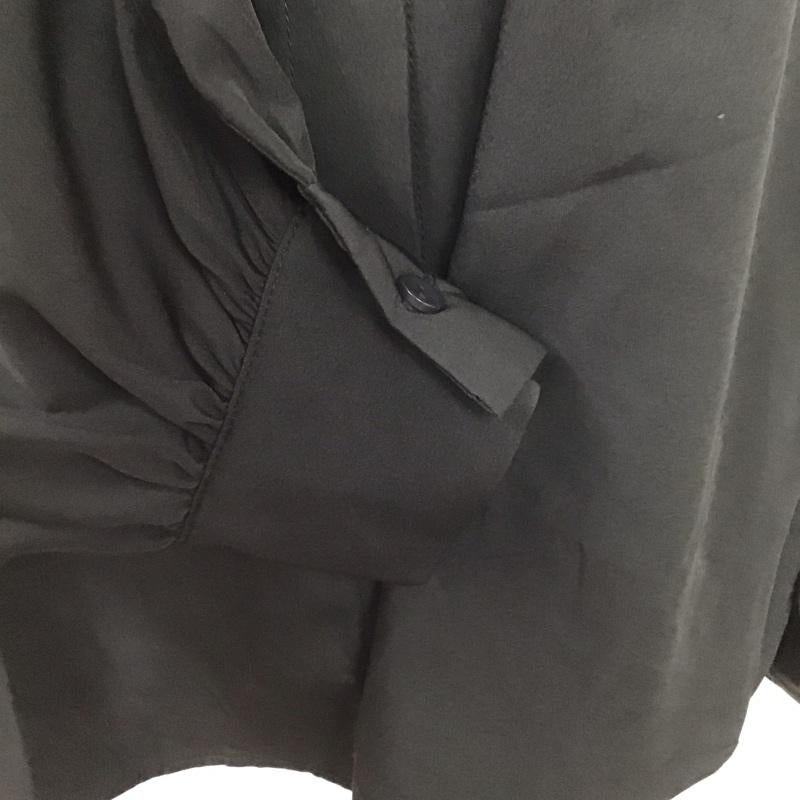 ティップトップ tiptop シャツ、ブラウス 長袖 FREE 無地 黒 / ブラック / レディース USED 古着 中古 10110295