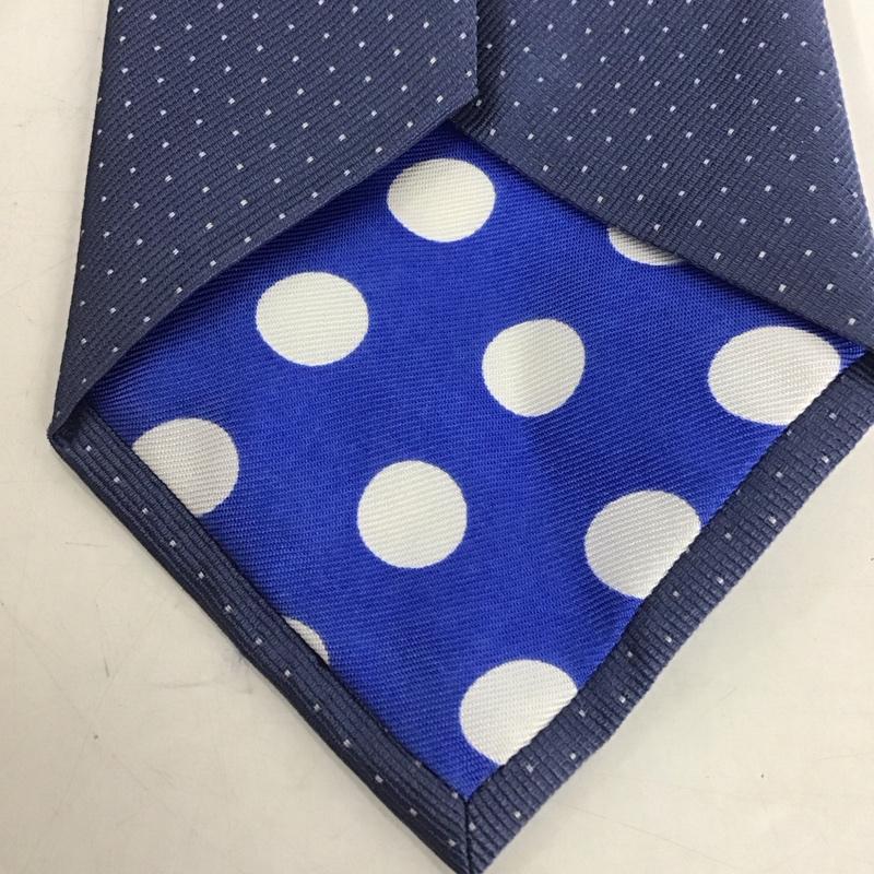 ポールスミス Paul Smith ネクタイ ネクタイ シルク ドット 紺 / ネイビー / メンズ USED 古着 中古 10135318