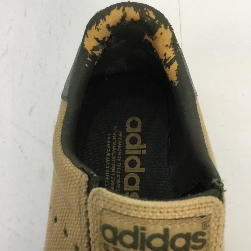 アディダス adidas スリッポン スリッポン 012112 24.5cm 箱無 24.5cm 無地 ベージュ / ベージュ / レディース USED 古着 中古 10044641