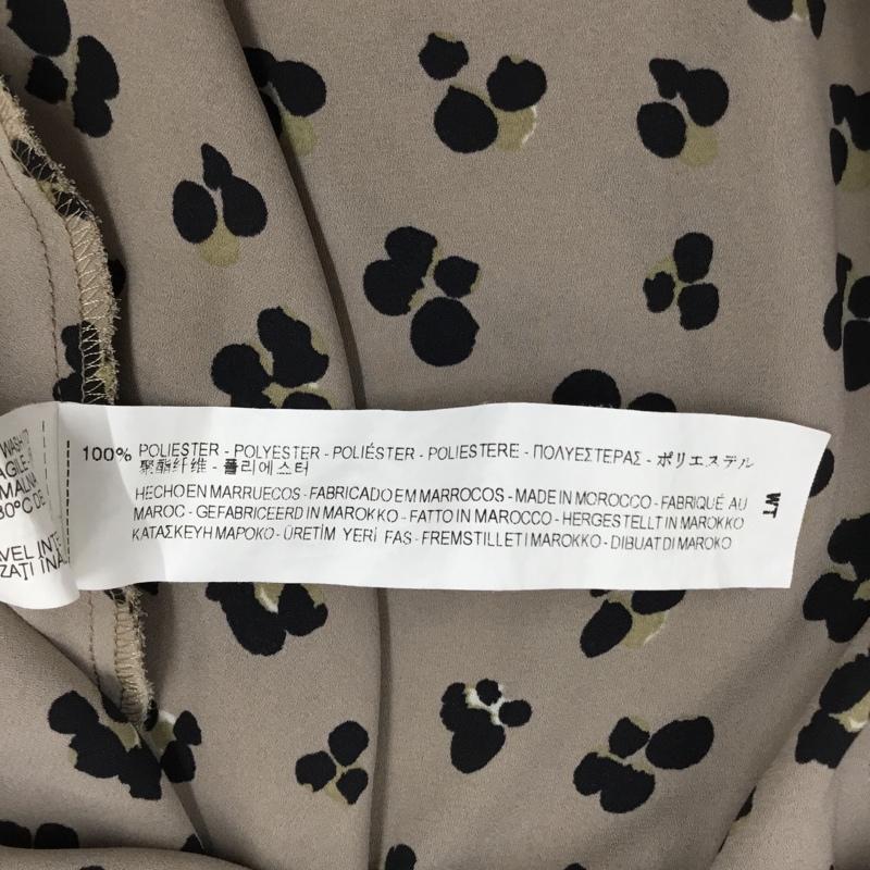 ザラベーシック ZARA BASIC カットソー 半袖 ノースリーブカットソー タンクトップ シャツカットソー M 総柄 マルチカラー / マルチカラー / レディース USED 古着 中古 10115790