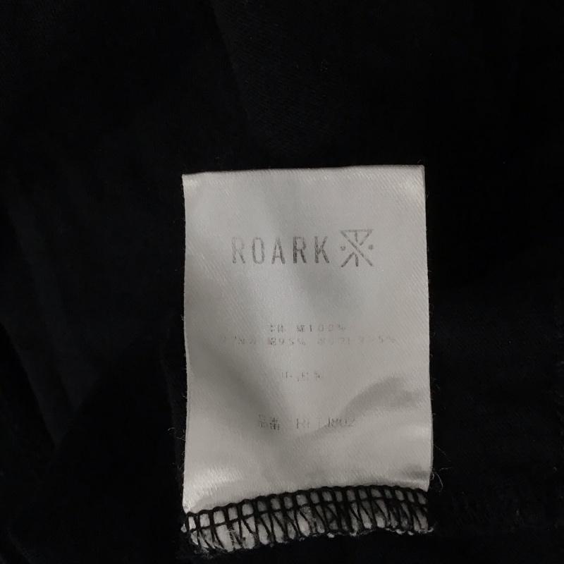 ロアーク リバイバル ROARK REVIVAL カットソー 長袖 長袖カットソー プリントカットソー クルーネック M ロゴ、文字 黒 / ブラック / メンズ USED 古着 中古 10137284