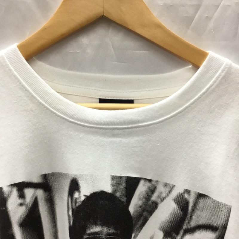古着 USED Tシャツ 半袖 半袖カットソー プリントTシャツ クルーネックカットソー バンドTシャツ L プリント 白 / ホワイト / メンズ USED 古着 中古 10106926