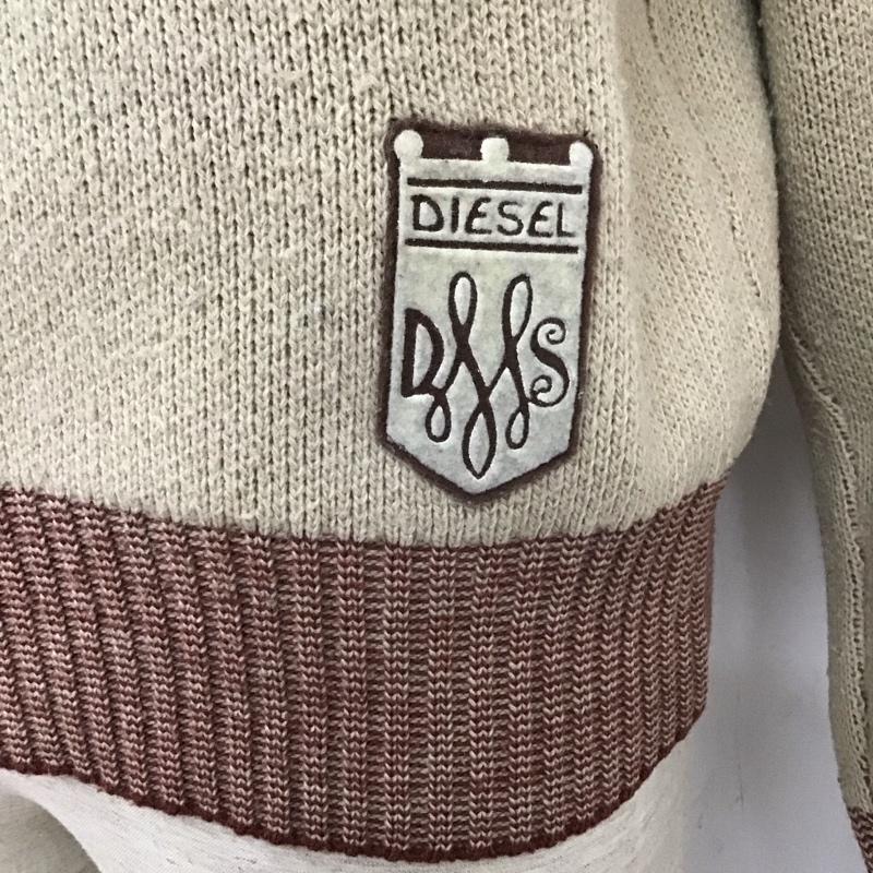 ディーゼル DIESEL ニット、セーター 長袖 長袖ニットカットソー ニット セーター クルーネックニット L 総柄 マルチカラー / マルチカラー / メンズ USED 古着 中古 10111489