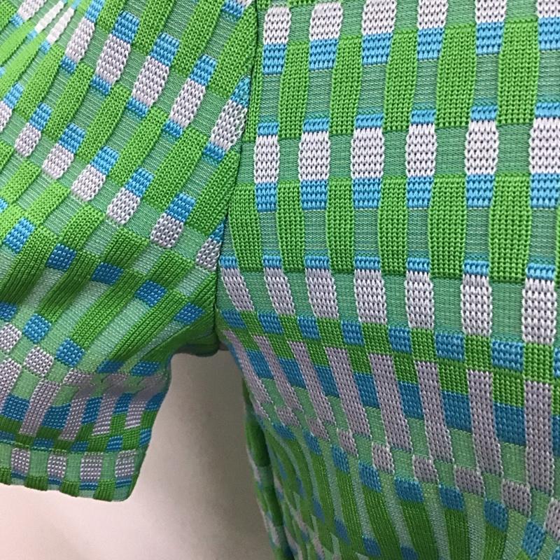 ザラ ZARA カットソー 半袖 半袖カットソー プリントTシャツ クルーネックカットソー M 総柄 マルチカラー / マルチカラー / レディース USED 古着 中古 10122715