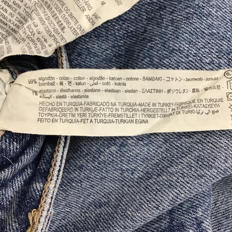 ザラ ZARA パンツ デニム、ジーンズ 6045 232 400 ハイライズ 無地 青 / ブルー / レディース USED 古着 中古 10116307