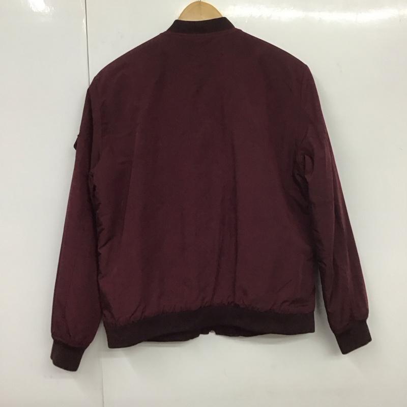 ザラ ZARA ジャケット、上着 ジャンパー、ブルゾン 3427 236 660 S 無地 えんじ / ワインレッド / レディース USED 古着 中古 10131325