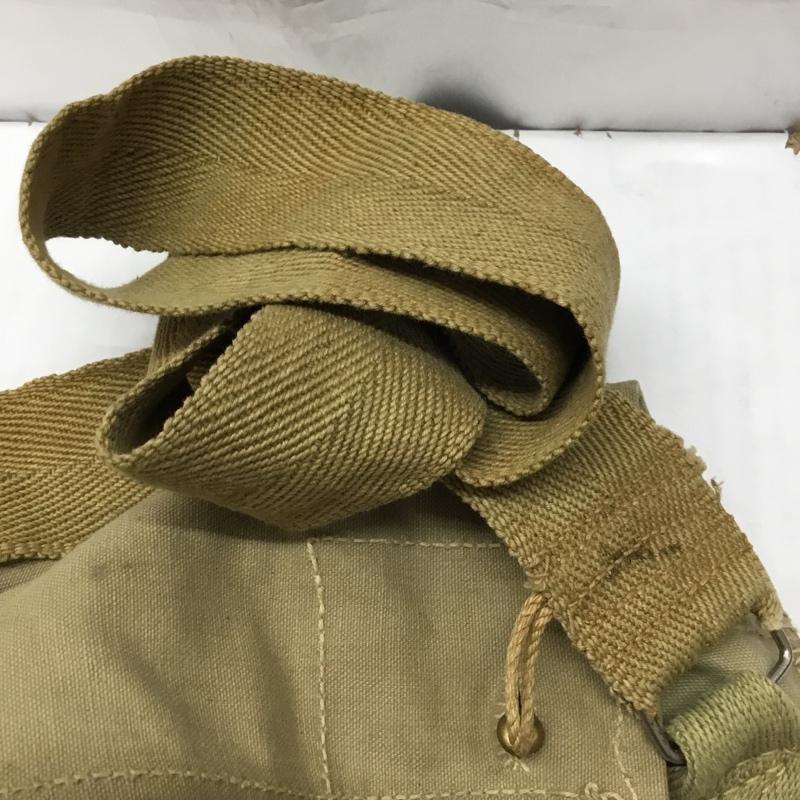 古着 USED ショルダーバッグ ショルダーバッグ ミリタリー フランス軍 ガスマスクバッグ 無地 ベージュ / ベージュ / メンズ USED 古着 中古 10118920