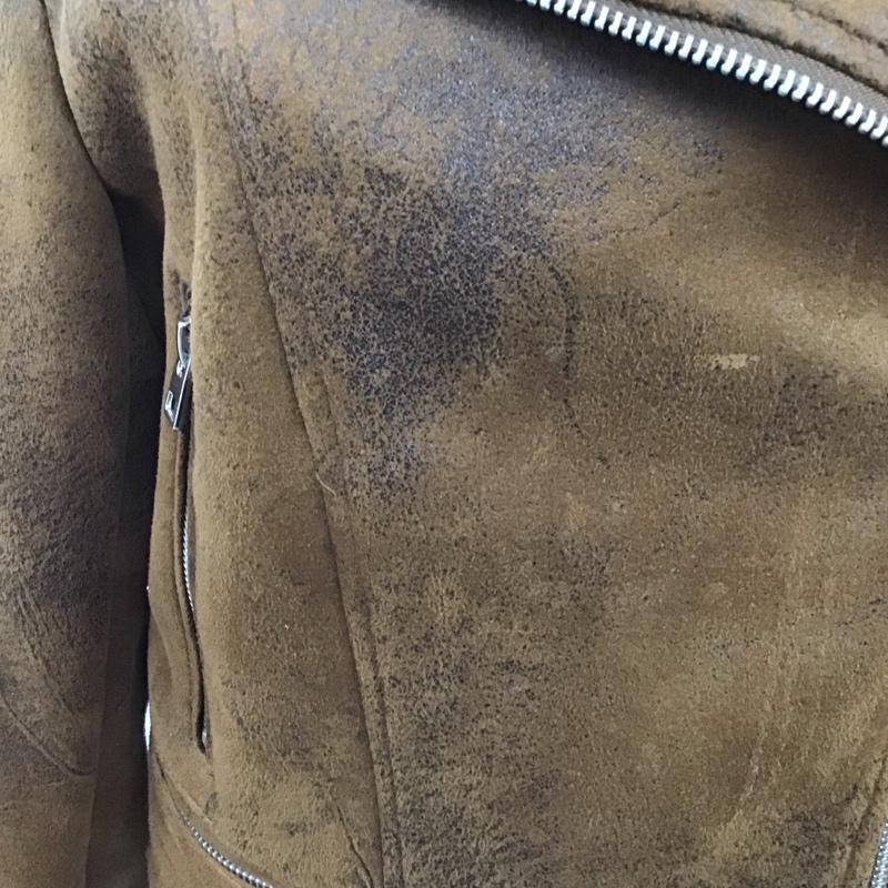 ザラティーアールエフ ZARA TRF ジャケット、上着 ジャケット、ブレザー ジップアップジャケット ライダースジャケット カジュアルジャケット アウター M 無地 茶 / ブラウン / レディース USED 古着 中古 10123736