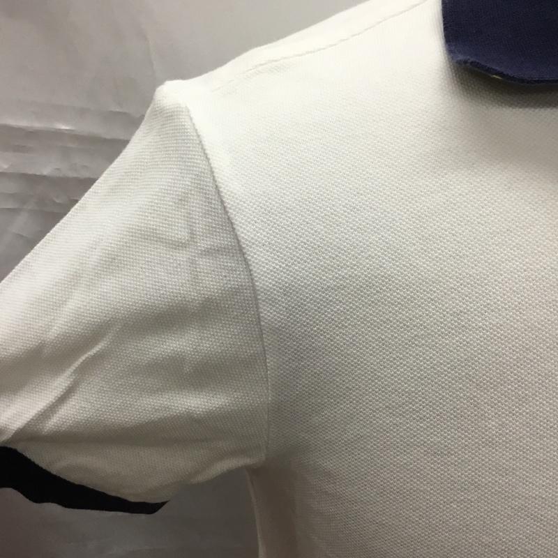 ポロバイラルフローレン Polo by RALPH LAUREN ポロシャツ 半袖 XS 無地 白 / ホワイト / メンズ USED 古着 中古 10108880
