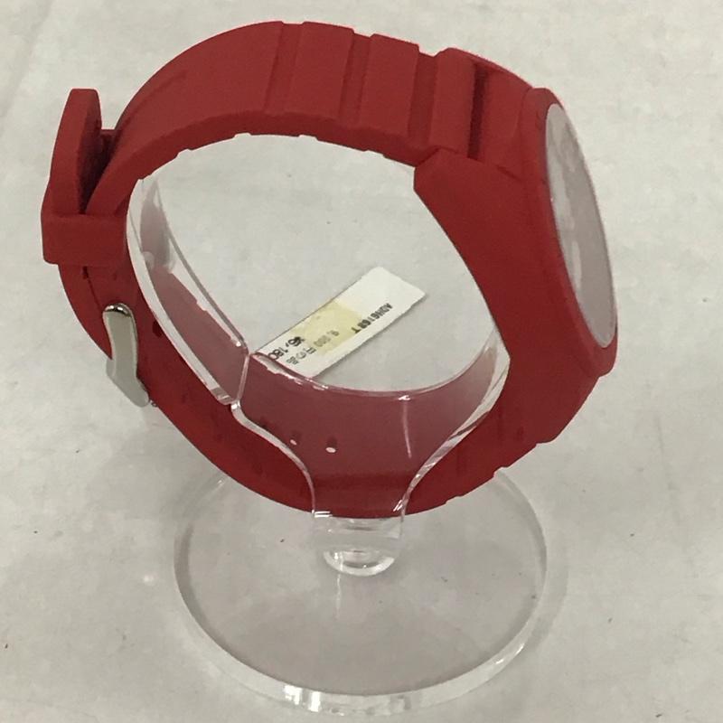 アディダス adidas 腕時計 アナログ(クォーツ式) ADH6168 SANTIAGO ロゴ、文字 赤 / レッド / メンズ USED 古着 中古 10135221