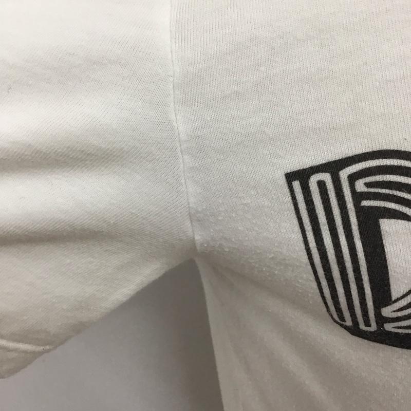 メゾンマルタンマルジェラ MAISONMARTINMARGIELA Tシャツ 半袖 半袖カットソー プリントTシャツ クルーネックカットソー 46 プリント 白 / ホワイト /  メンズ USED 古着 中古 10110946