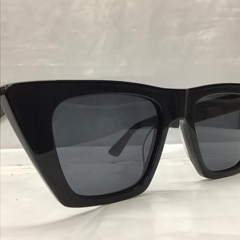 ザラ ZARA めがね・サングラス サングラス 003 800 038 51 18-145 無地 黒 / ブラック / レディース USED 古着 中古 10121813