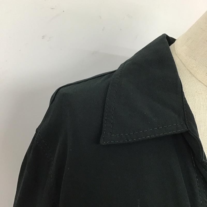 ザラ ZARA シャツ、ブラウス 長袖 9479 257 529 スキッパーシャツ S 無地 黒 / ブラック / レディース USED 古着 中古 10120058