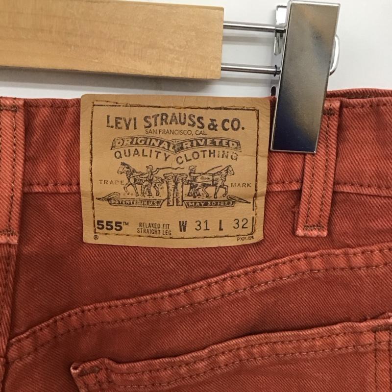 リーバイス Levi s パンツ デニム、ジーンズ 40555-2873 90年代 RELAXED FIT W32 L32 31インチ 無地 橙 / オレンジ / メンズ USED 古着 中古 10133261