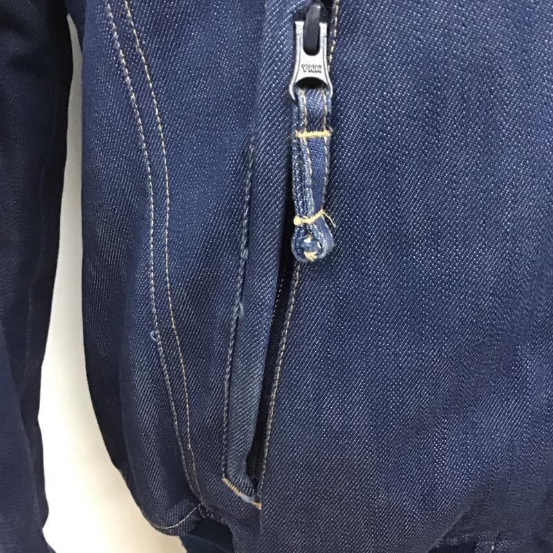 コロンビア Columbia ジャケット、上着 ジャケット、ブレザー 217 pm3371 ジップアップジャケット アウター デニムジャケット パーカー L ロゴ、文字 インディゴ / インディゴ /  メンズ USED 古着 中古 10125625
