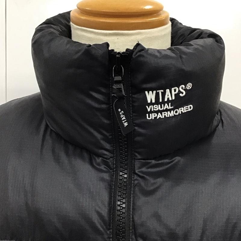 ダブルタップス WTAPS ジャケット、上着 ダウンジャケット 222brdt-jkm04 22AWBIVOUACJACKETNYLONRIPSTOPFORTLESS ダウンジャケット 3 ロゴ、文字 黒 / ブラック / メンズ USED 古着 中古 10118406