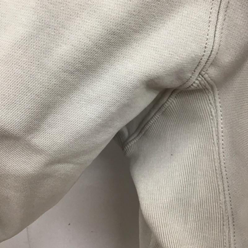 ユナイテッドアローズグリーンレーベルリラクシング UNITED ARROWS green label relaxing トレーナー 長袖 長袖トレーナー スウェット クルーネック リブスウェットカットソー L 無地 灰 / グレー / メンズ USED 古着 中古 10112702