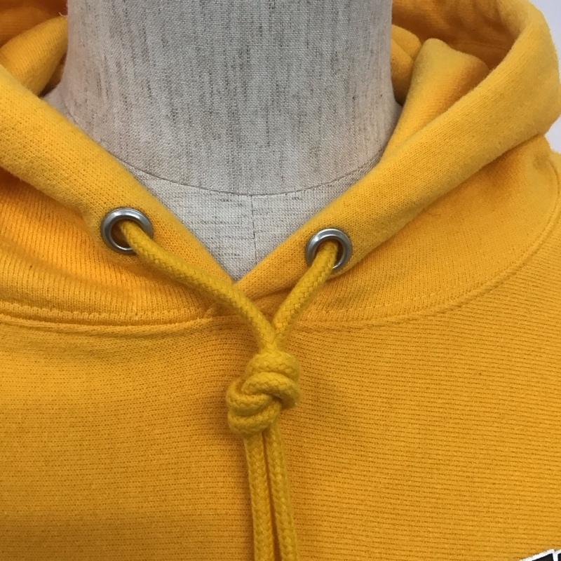 マスターピースサウンド MASTERPIECESOUND パーカー 長袖 Champion XL プリント 黄 / イエロー / メンズ USED 古着 中古 10106413