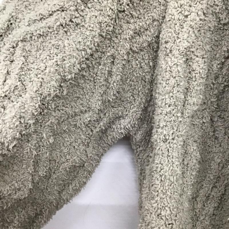 ベアフットドリームズ BAREFOOT DREAMS カーディガン 長袖 M 無地 ベージュ / ベージュ / メンズ USED 古着 中古 10130048