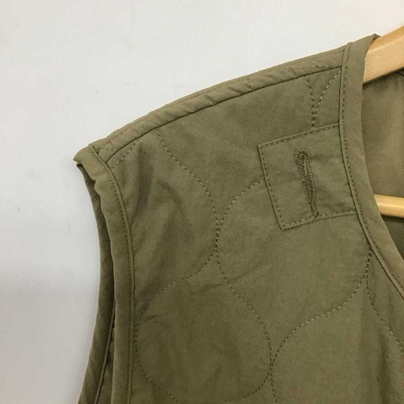 ローリーズファーム LOWRYS FARM ベスト ベスト FREE 無地 カーキ / カーキ / レディース USED 古着 中古 10133141