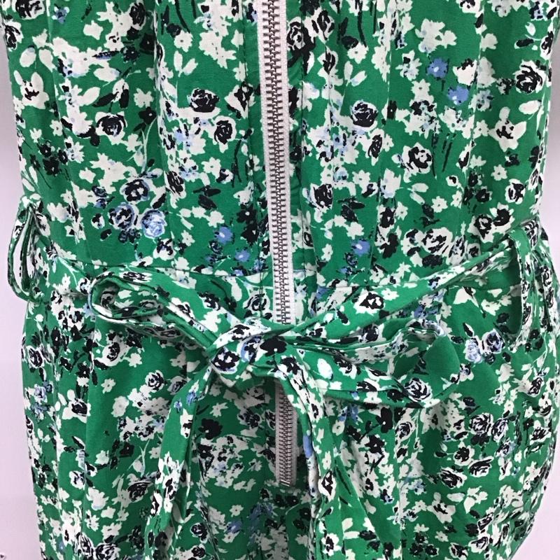ザラ ZARA ワンピース・ドレス・オールインワン ワンピース・ドレス・オールインワン 半袖オールインワン 花柄シャツ ワイドパンツ S プリント マルチカラー / マルチカラー / レディース USED 古着 中古 10126927