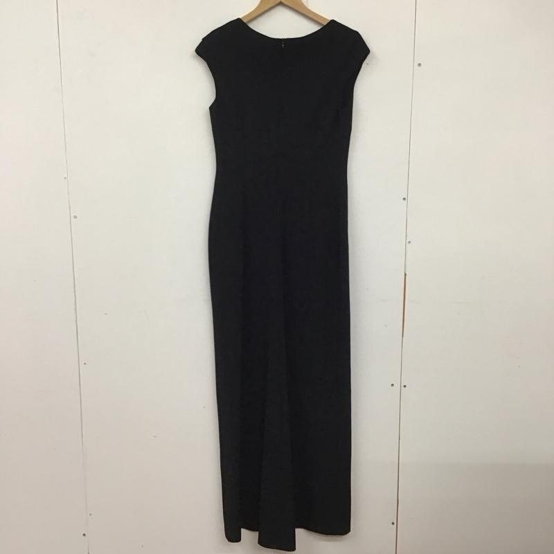 ピアノフォルテマックスマーラ Pianoforte di MaxMara ワンピース ロングスカート ロングワンピース ノースリーブワンピース フレアスカート 40 無地 黒 / ブラック / レディース USED 古着 中古 10134134