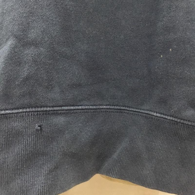 ポロジーンズカンパニー POLO JEANS COMPANY トレーナー 長袖 長袖トレーナー スウェット クルーネック リブスウェットカットソー L ロゴ、文字 紺 / ネイビー / メンズ USED 古着 中古 10114995