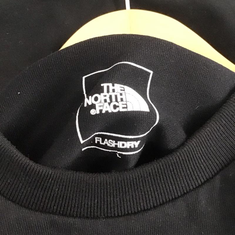 ザノースフェイス THE NORTH FACE Tシャツ 長袖 nt32441 ロングスリーブスモールボックスロゴティー 長袖カットソー プリントTシャツ L ロゴ、文字 黒 / ブラック / メンズ USED 古着 中古 10138535