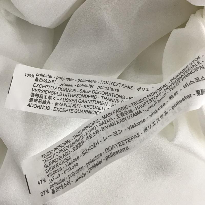 ザラ ZARA ワンピース ロングスカート 刺繍 ロング丈 XS 刺繍 白 / ホワイト / レディース USED 古着 中古 10105777
